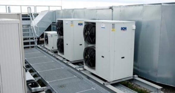 Bild das eine CO2 Kaelteanlage abbildet